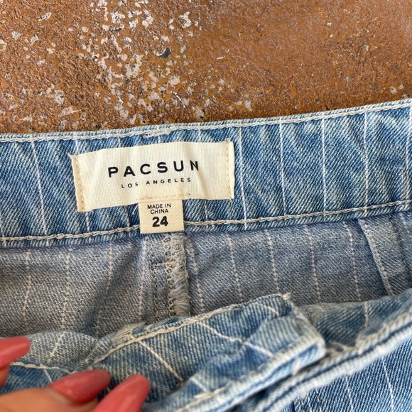 PacSun Jean mini skirt sz 24 - Picture 3 of 3